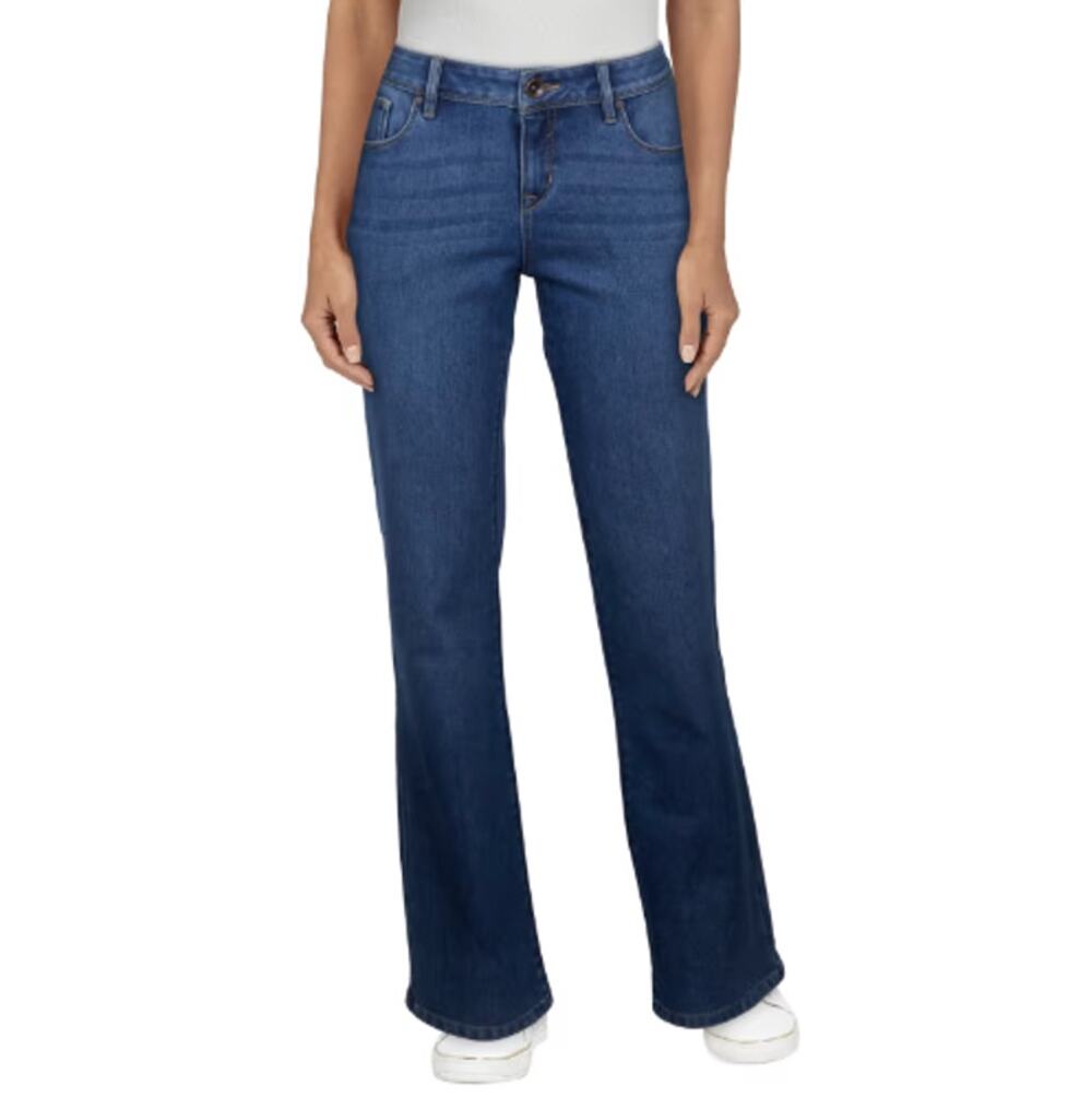 New NATURAL REFLECTIONS ~ Bass Pro Fleece-Lined Denim Jeans Size 12